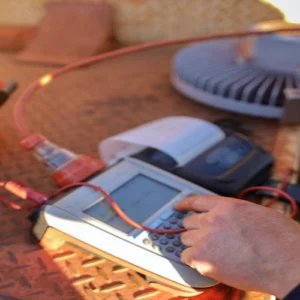 Conduct in-service safety testing of electrical cord connected equipment and cord assemblies