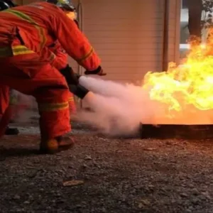 Fire Extinguisher & Fire Warden Combo
